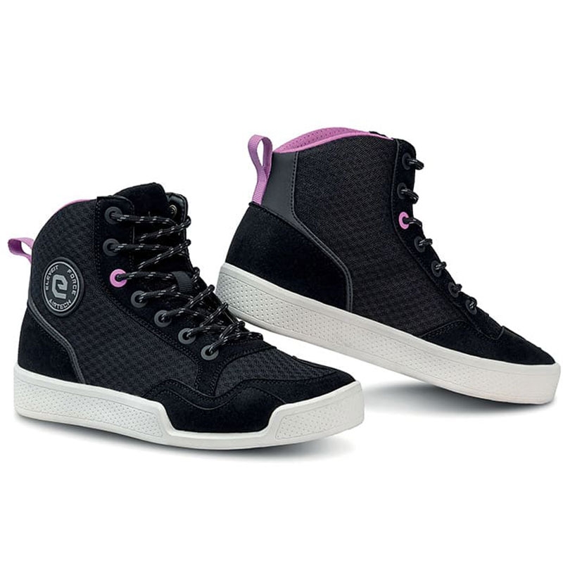 Damskie buty motocyklowe Eleveit Force Airtech Lady czarno-różowe