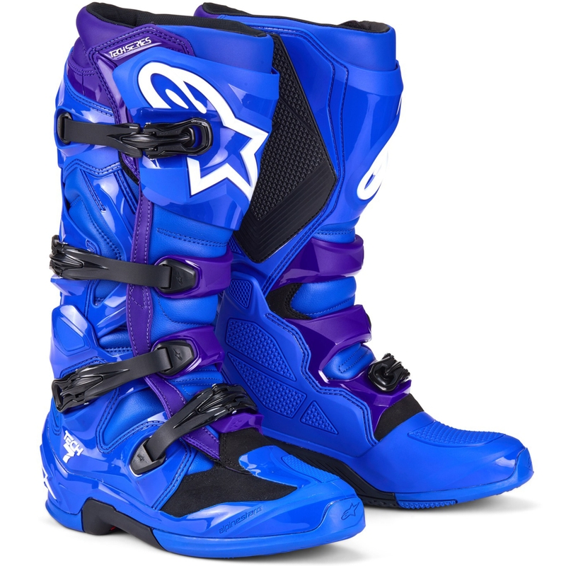 Buty motocrossowe Alpinestars TECH 7 w kolorze niebieskim