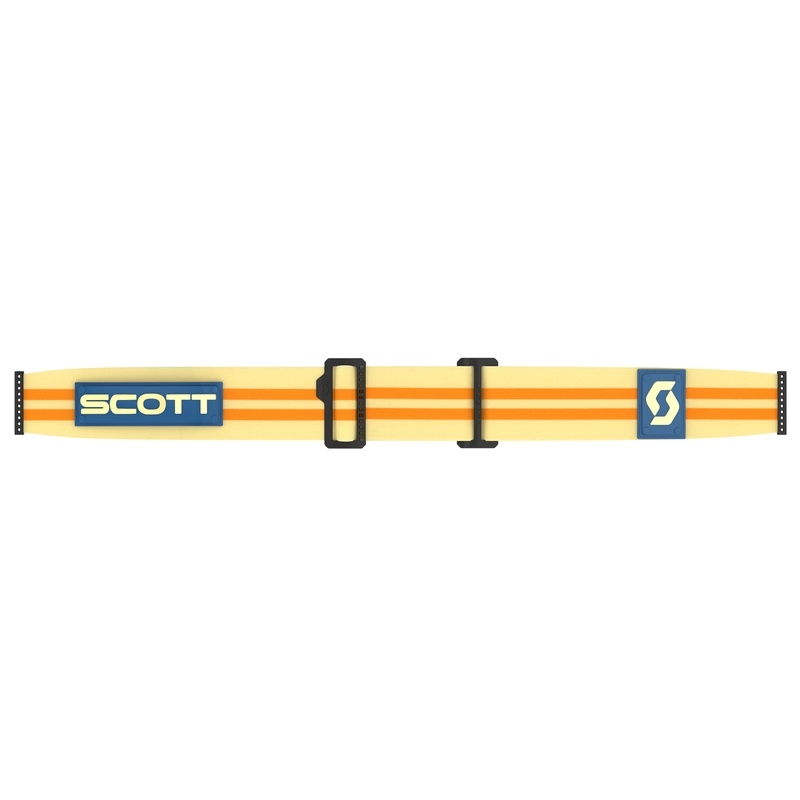 Gogle motocrossowe SCOTT 89X Era beżowe z pomarańczową plexi