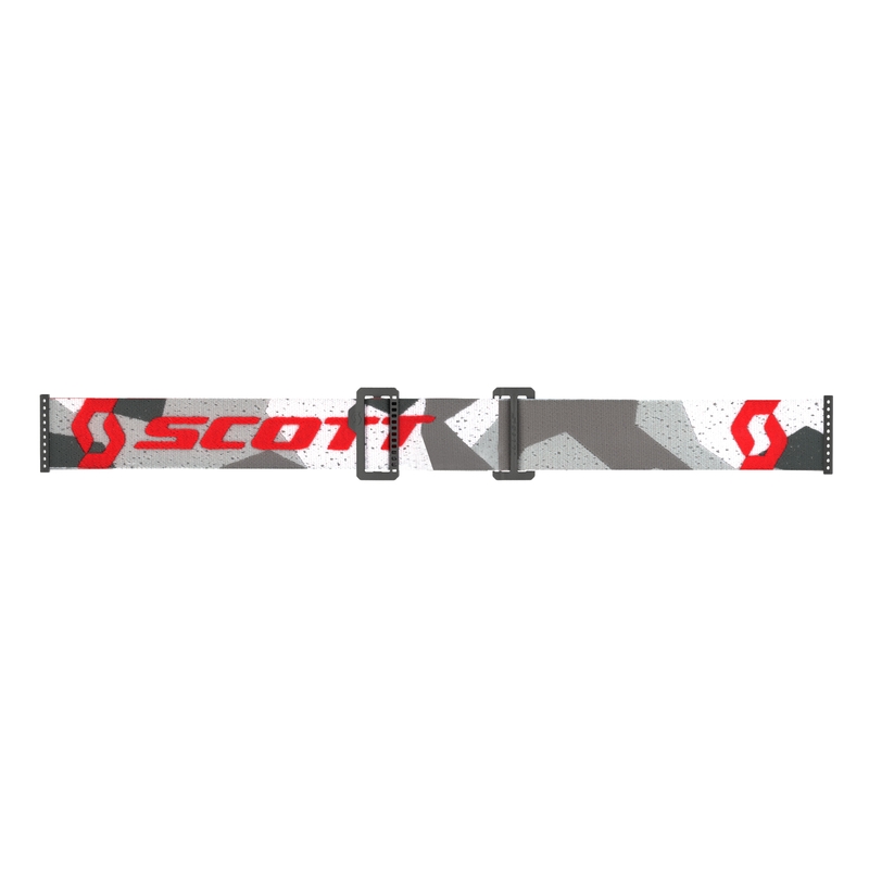 Gogle motocrossowe SCOTT Primal Enduro camo czerwone z przezroczystą plexi wyprzedaż