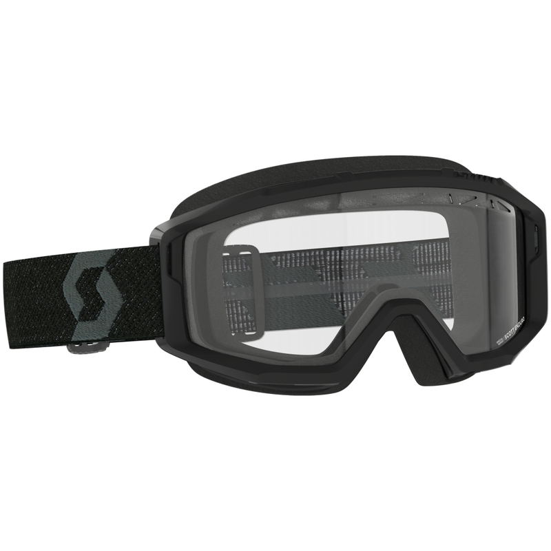 Czarne gogle crossowe SCOTT Primal Enduro z przezroczystą pleksi