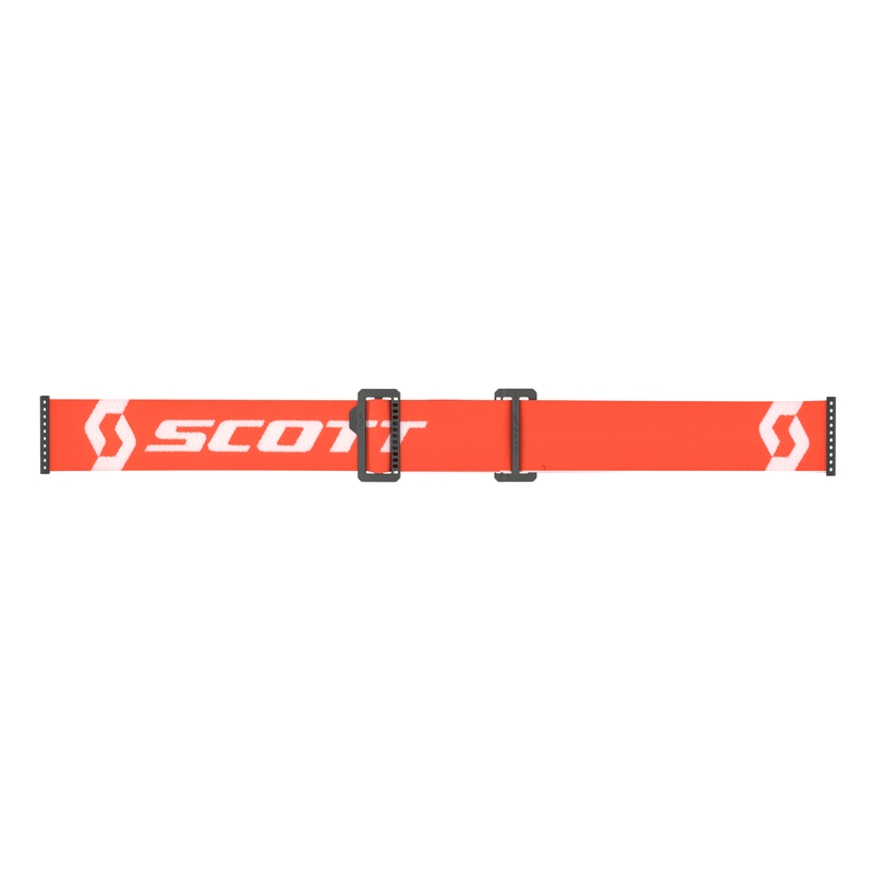 Gogle motocrossowe SCOTT Primal Clear pomarańczowo-białe z przezroczystą plexi