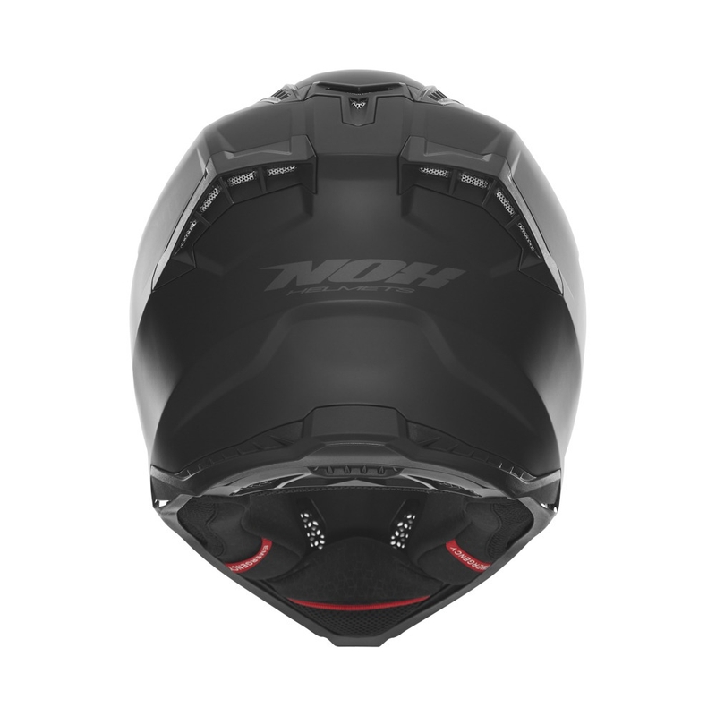 Kask motocrossowy NOX N634 w kolorze czarnym matowym
