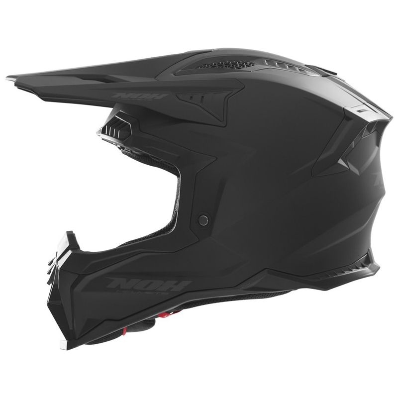Kask motocrossowy NOX N634 w kolorze czarnym matowym