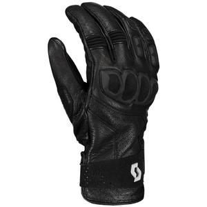 Rękawiczki motocyklowe skórzane SCOTT SPORT ADV czarne