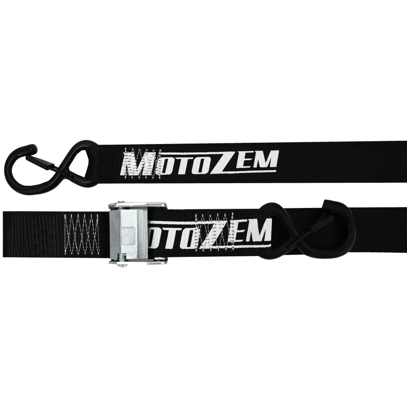 Paski motocyklowe MotoZem czarne