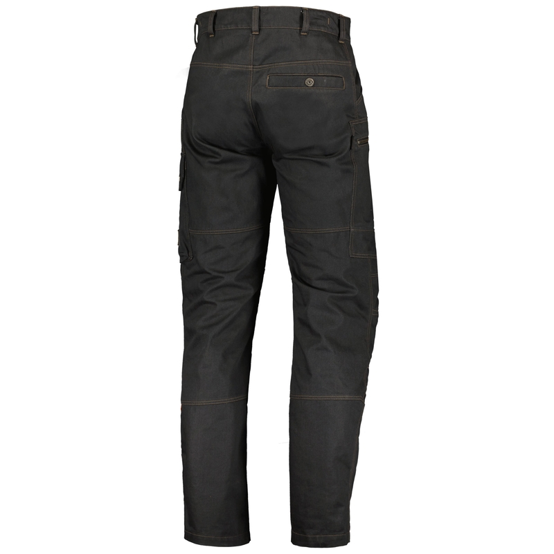 Czarne jeansy motocyklowe SCOTT Roamer