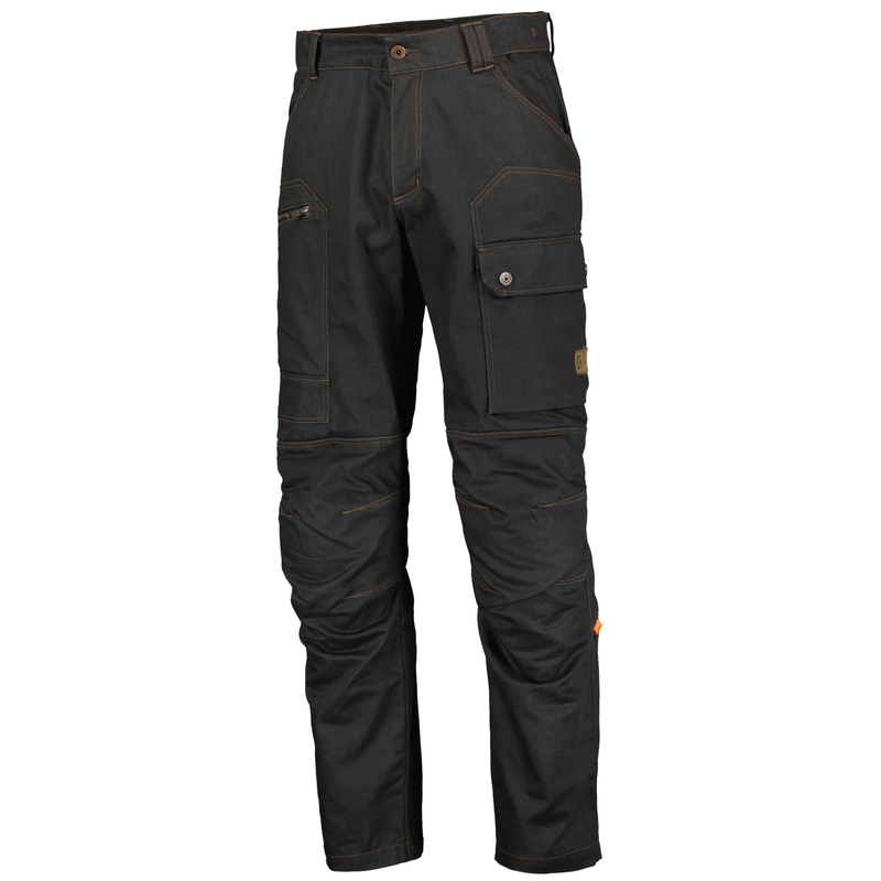 Czarne jeansy motocyklowe SCOTT Roamer