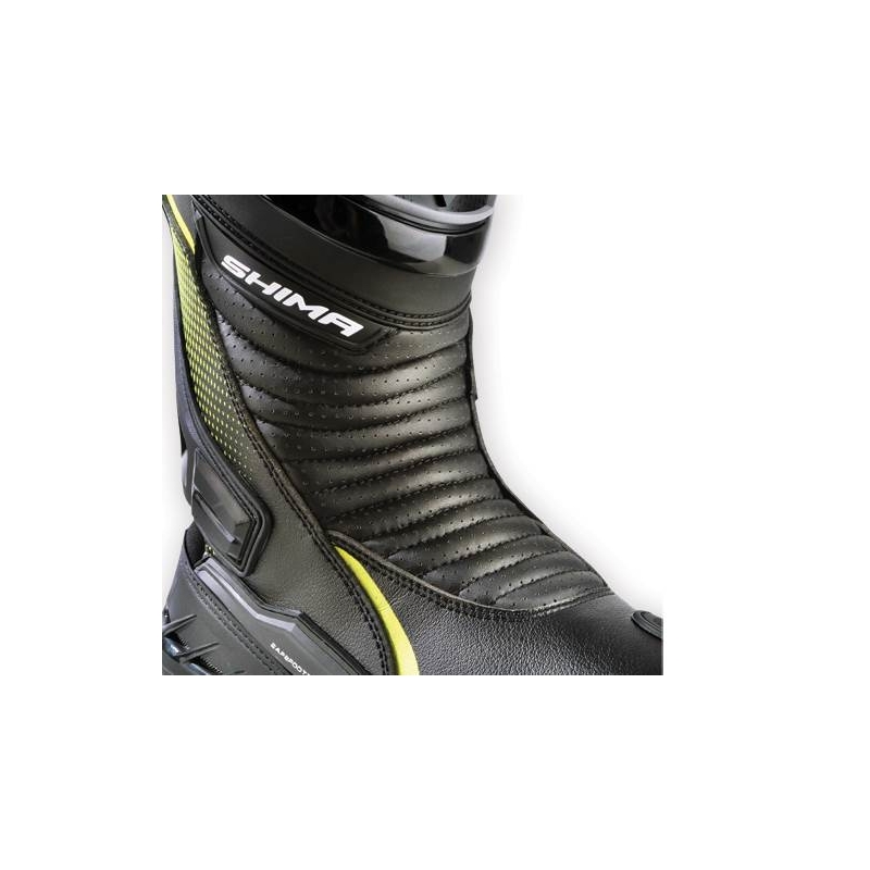 Buty motocyklowe Shima RSX-6 fluorescencyjne żółte