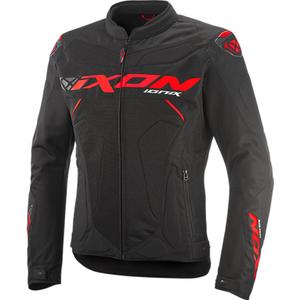 Kurtka motocyklowa IXON Ionix czarno-czerwona