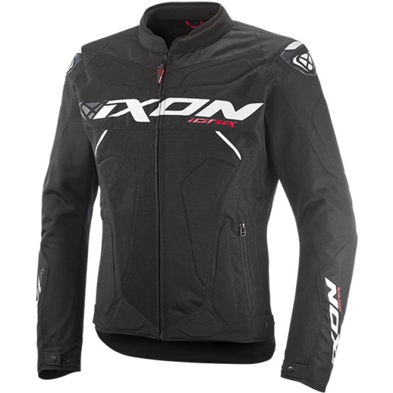 Kurtka motocyklowa IXON Ionix czarno-biała