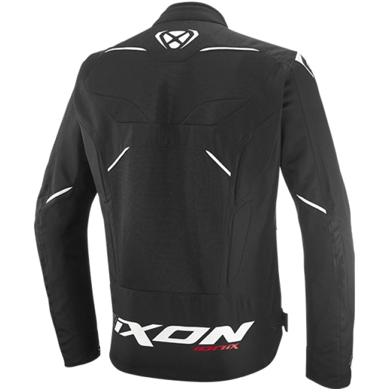 Kurtka motocyklowa IXON Ionix czarno-biała