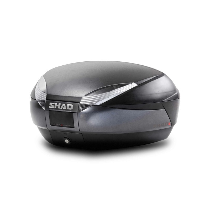 Top case SHAD SH48 Dark grey / black with PREMIUM SMART lock
