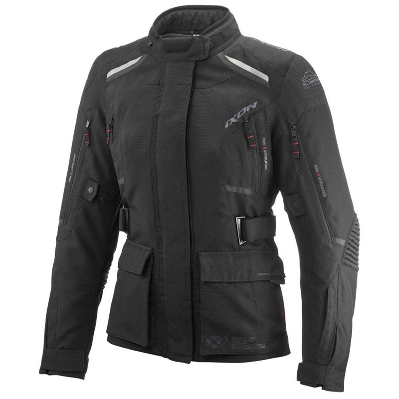 Damska kurtka motocyklowa IXON Midgard czarna