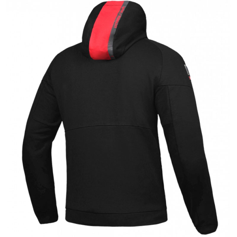 Kurtka motocyklowa IXON Touchdown czarno-czerwona