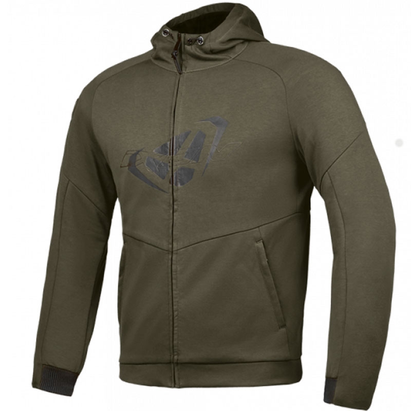 Kurtka motocyklowa IXON Touchdown khaki-czarna