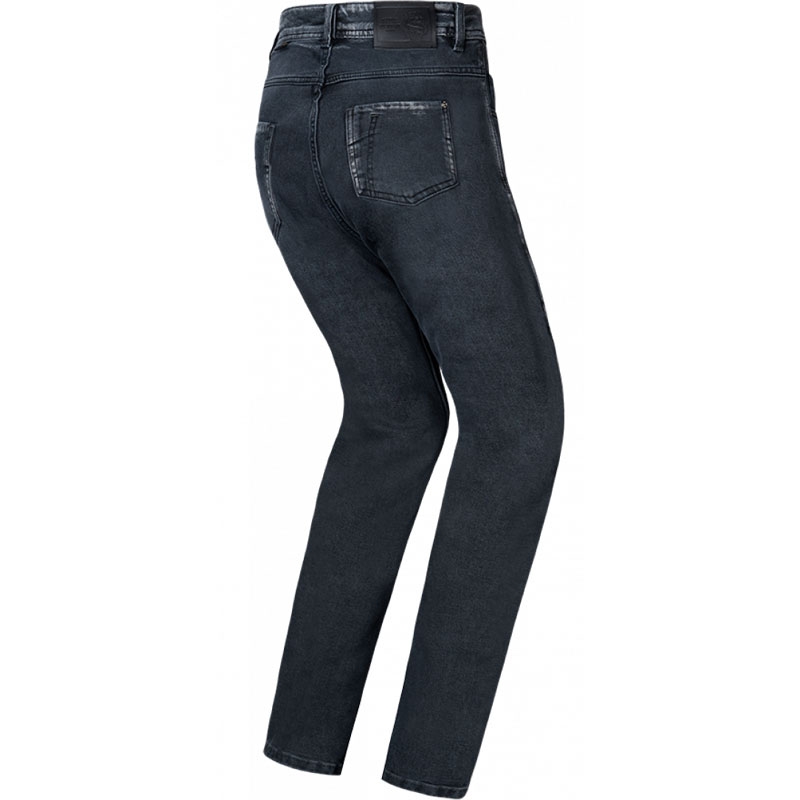 Damskie jeansy motocyklowe IXON Dany w kolorze czarnym