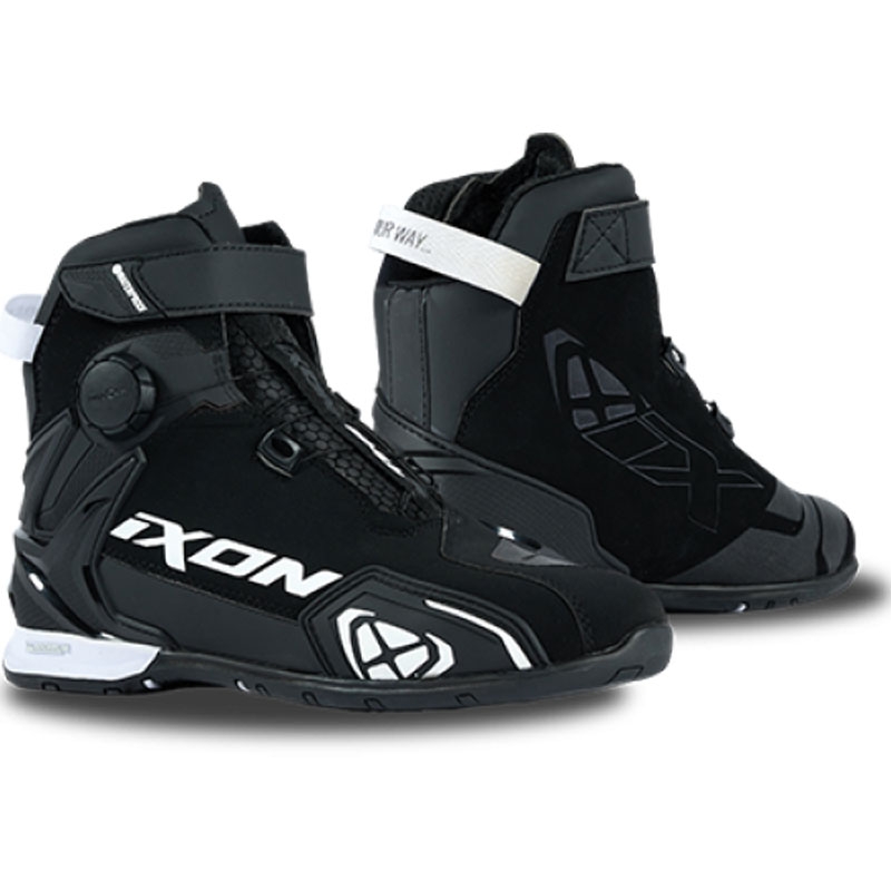 Buty motocyklowe IXON Bull 2 WP czarno-białe