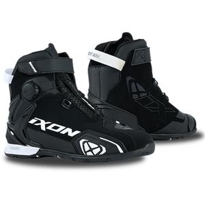 Damskie buty motocyklowe IXON Bull 2 WP czarno-białe
