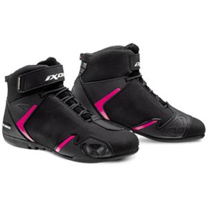 Damskie buty motocyklowe IXON Gambler WP czarno-różowe