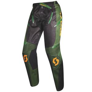 Spodnie motocrossowe SCOTT X-PLORE czarno-zielone
