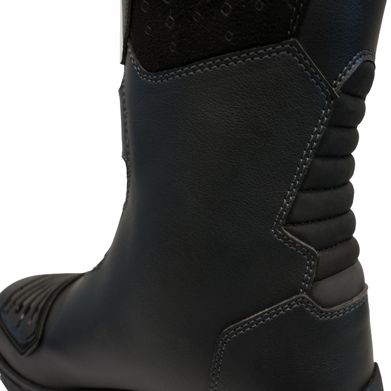Buty motocyklowe Street Racer Adventure Low WP brązowe