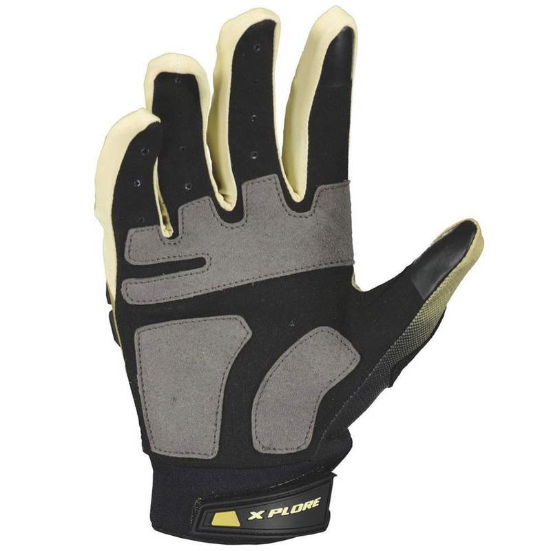 Rękawiczki motocyklowe SCOTT X-PLORE PRO w kolorze moro, piaskowo-czarne