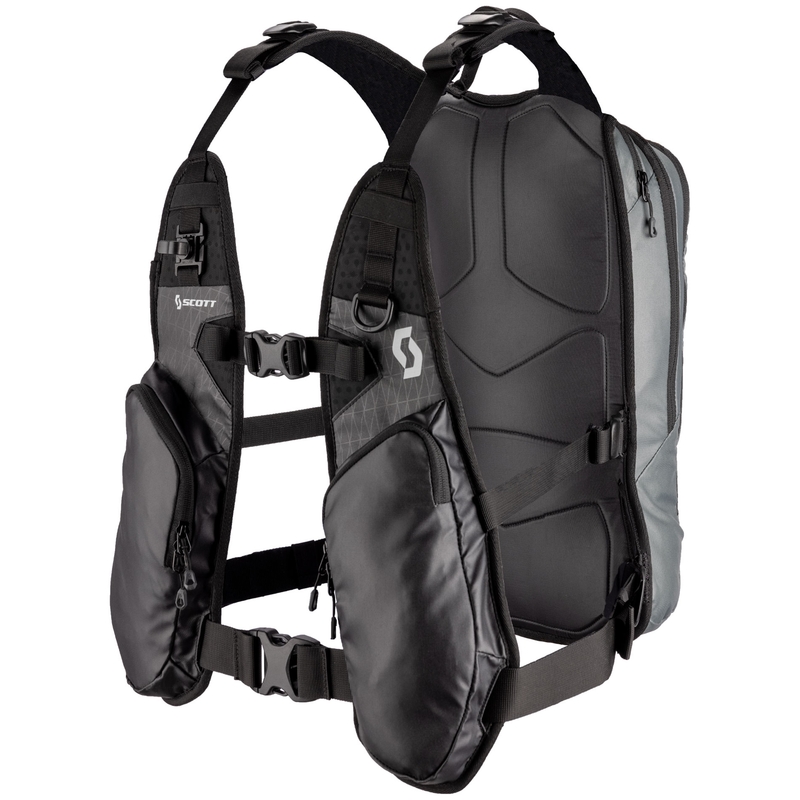 Plecak SCOTT RADIATOR 12 czarno-ciemnoszary