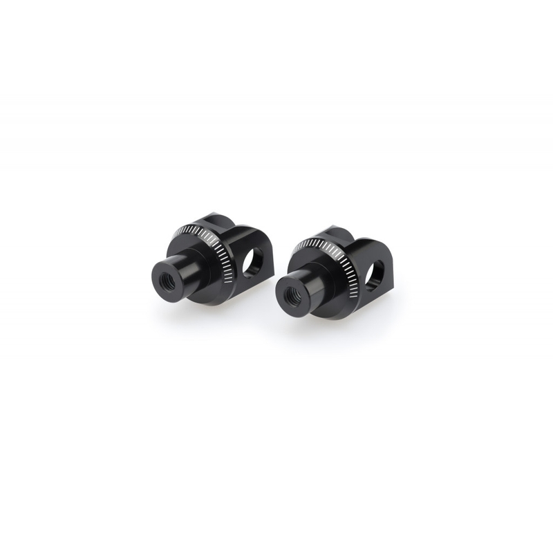 Footpeg adapters PUIG black