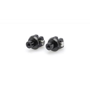Footpeg adapters PUIG 6455N black