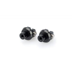 Footpeg adapters PUIG 6457N black
