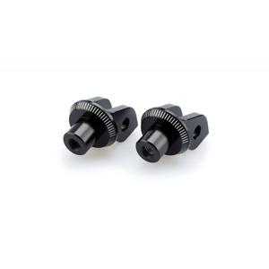 Footpeg adapters PUIG 6864N black