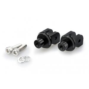 Footpeg adapters PUIG 7206N black