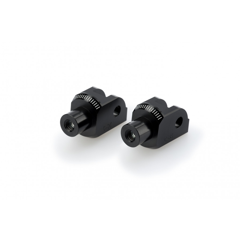 Footpeg adapters PUIG black