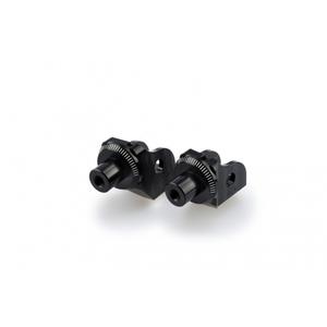 Footpeg adapters PUIG 7246N black