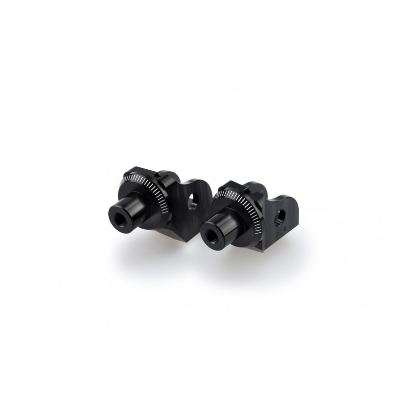 Footpeg adapters PUIG black