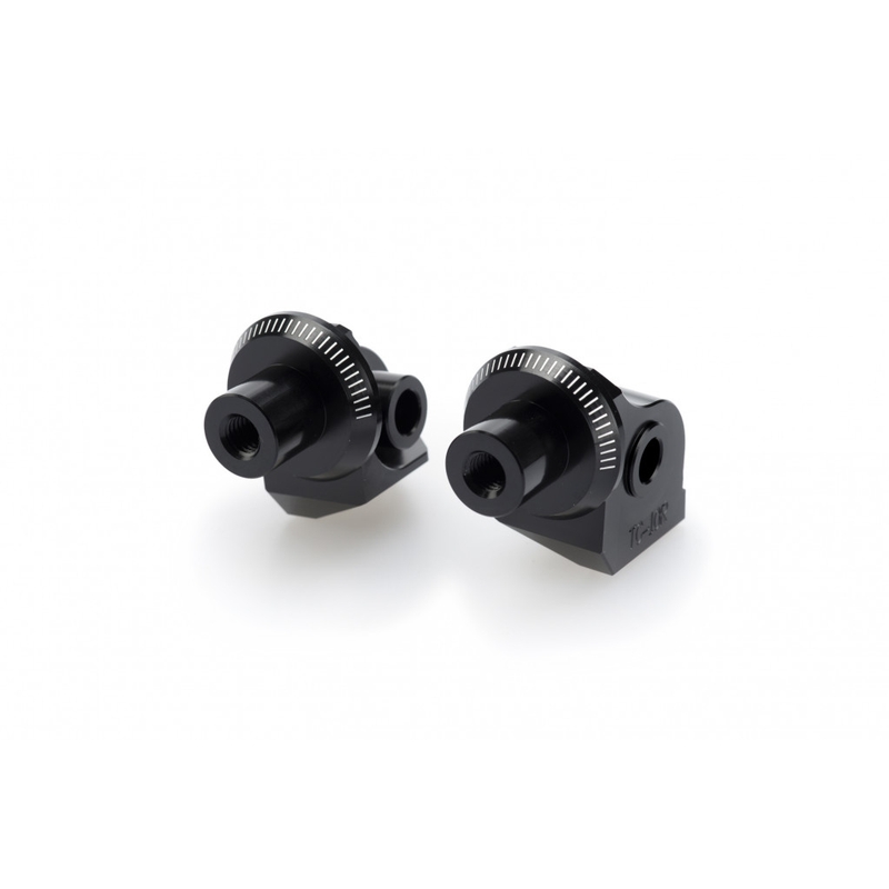 Footpeg adapters PUIG black