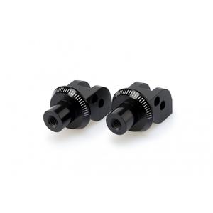 Footpeg adapters PUIG 7874N black