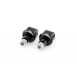 Footpeg adapters PUIG 6345N black