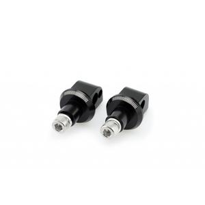 Footpeg adapters PUIG 6349N black