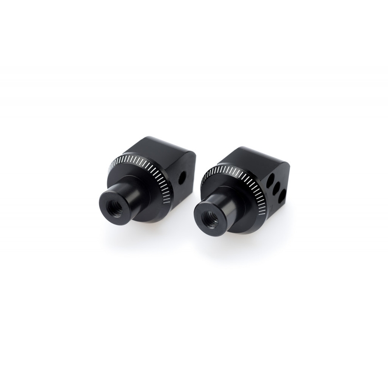Footpeg adapters PUIG black