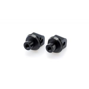 Footpeg adapters PUIG 6355N black