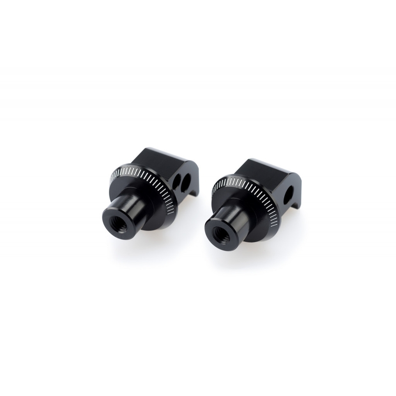 Footpeg adapters PUIG black