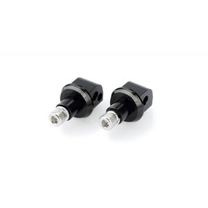 Footpeg adapters PUIG 6633N black