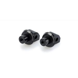 Footpeg adapters PUIG 6798N black