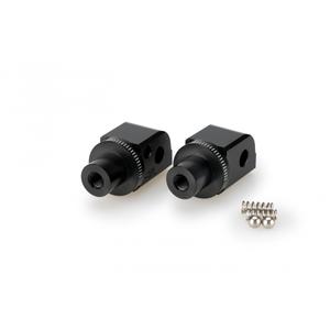 Footpeg adapters PUIG 7209N black