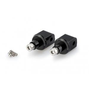 Footpeg adapters PUIG 7211N black