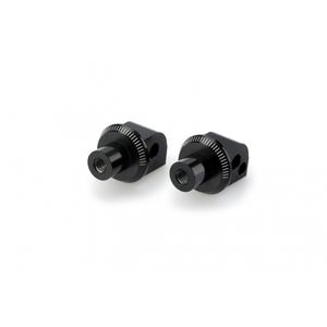 Footpeg adapters PUIG 7233N black