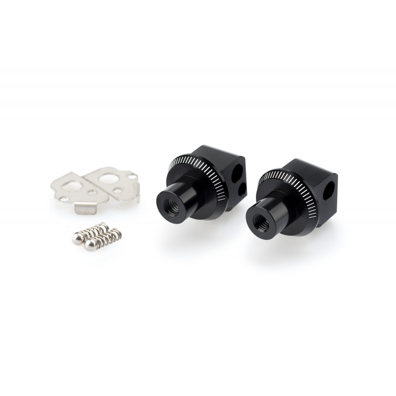 Footpeg adapters PUIG black
