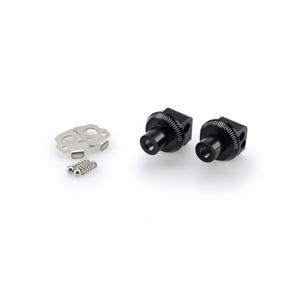 Footpeg adapters PUIG 7245N black